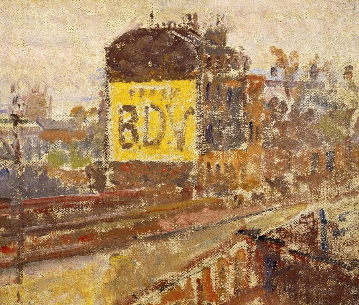 Harold Gilman - Strada di Hampstead